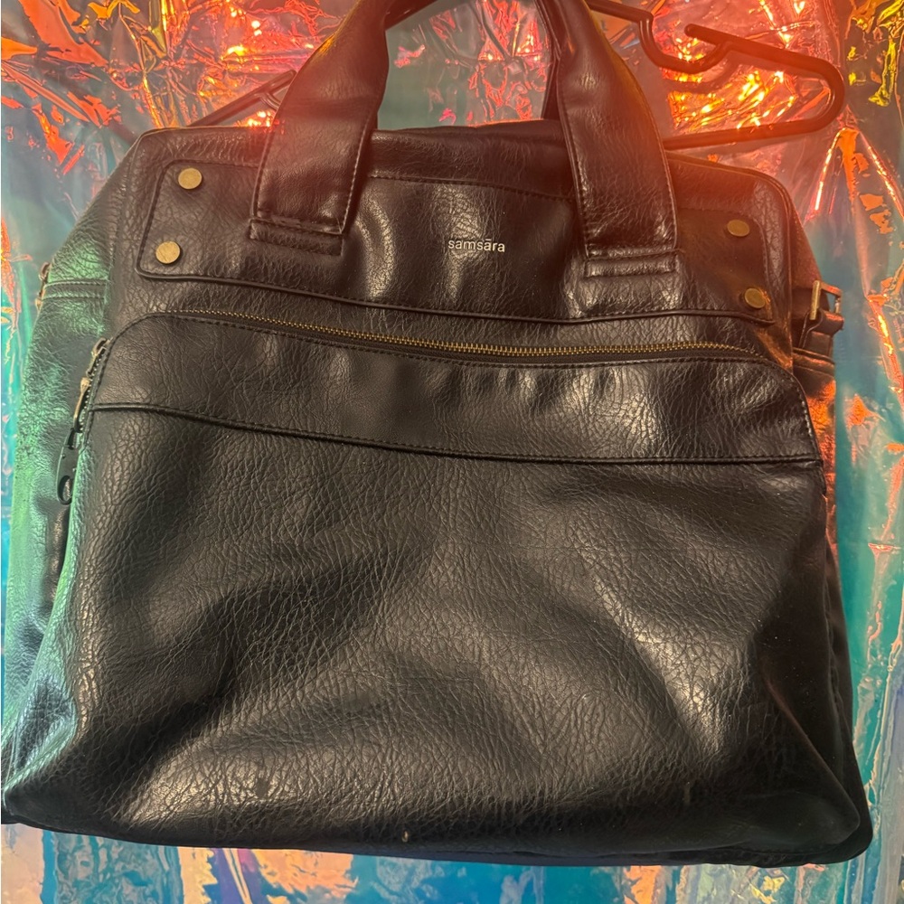 Matt & Nat (Samsara) Black Vegan Leather Bag